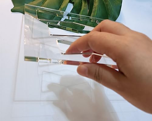 Bow Tie Router Templates,Classic Bow Tie Inlay Acrylic Router Template,Butterfly Inlay Templates,Router Templates for Woodworking (7.75x7.75") Yuxuanish