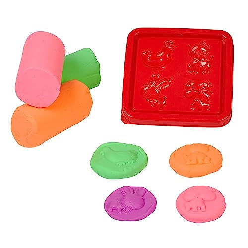 Colorations Wheat & Gluten Free Neon Dough Classroom Pack - 6 Colors | Non-Toxic, Play Dough, Bulk Set, Sensory Kit, Party Favors, Teacher Must Haves - WoodArtSupply