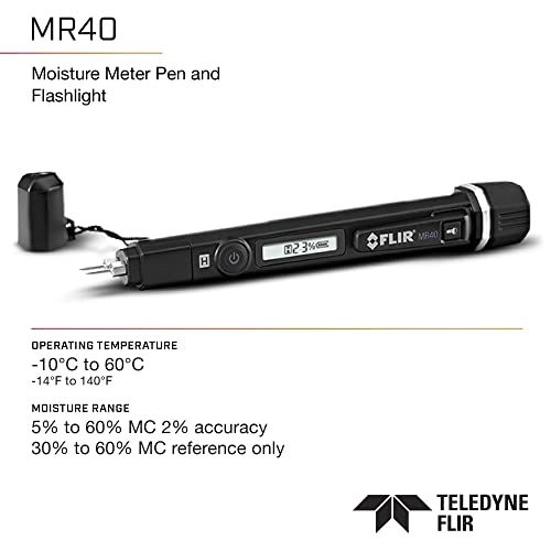 FLIR MR40 - Moisture Pen - with Built in 40 Lumens Flashlight FLIR