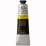 Winsor & Newton Galeria Acrylic Color, 200ml (6.75-oz) Tube, Mars Black Winsor & Newton