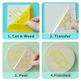 Huaxing Permanent Adhesive Vinyl Bundle - 90 Pack Vinyl Sheets (12”x12”, Glossy, Matte, Metallic) for Most Cutting Machines and Party Decoration, Huaxing