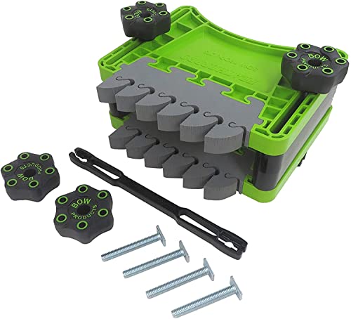 BOW Products FeatherDUO FP3 - Featherboard for Table Saws, Router Tables and Band Saws - Stackable Feather Board with EVA Feathers for Taller BOW Products