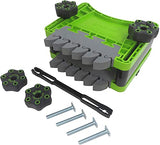 BOW Products FeatherDUO FP3 - Featherboard for Table Saws, Router Tables and Band Saws - Stackable Feather Board with EVA Feathers for Taller BOW Products