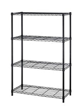 4 Tier Shelving Unit NSF Wire Shelf Metal Large Storage Shelves Heavy Duty Height Adjustable Commercial Grade Steel Utility Layer Shelf Rack BestOffice