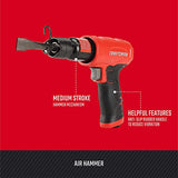 Craftsman CMXPTSG1010NB Air Hammer, Red and Black Craftsman