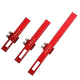 CNCZJM Precision Pocket Ruler, Exquisite Woodworking Ruler, Aluminum Alloy Ruler 3Pcs,7/9/13Inch,Woodworking Tools,Metal Rulers with Slide CNCZJM