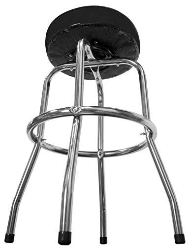 WEN 300-Pound Capacity Chrome-Plated Shop Bar Stool - WoodArtSupply