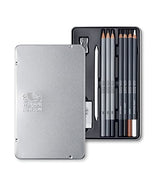 Winsor & Newton 6 Pack Studio Collection™ 10 Piece Sketching Pencil Tin Set Winsor & Newton