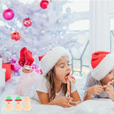 ifundom 20Pcs Wood Peg Dolls Unfinished Snowman Wooden People Unpainted Blank Wooden Peg Dolls Figures for DIY Crafts ifundom