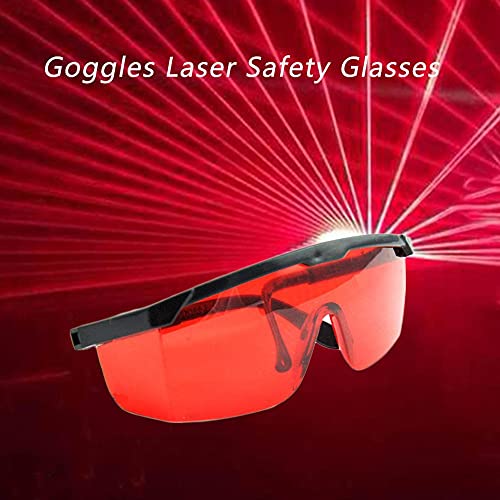 GOSONO 2 SET Goggles Laser Safety Glasses 190nm to 540nm Laser protective eyewear With Velvet Box (2pcs Red) - WoodArtSupply