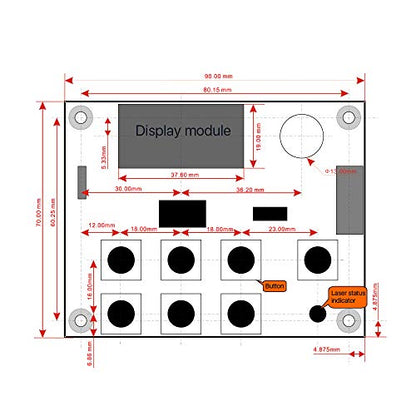 LIHUIYU CO2 Laser Controller Suit M2 Nano Mainboard + Control Panel +Cable + Dongle B System for Engraver Cutter DIY 3020 3040 K40 - WoodArtSupply