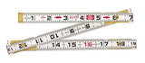Crescent Lufkin 5/8" x 2m/6' Red End® SAE/Metric Wood Rule - 062CMEN Lufkin