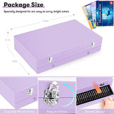 iBayam Art Supplies, 150-Pack Deluxe Wooden Art Set Crafts Drawing Painting Kit with 1 Coloring Book, 2 Sketch Pads, Creative Gift Box for Adults iBayam