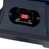 POWERTEC BF601C Bench Buffer Polisher with 2 Extra Buffing Wheels, 6 Inch Buffing & Polishing Bench Grinder Machine for Metal, Jelwelry, Knives, POWERTEC