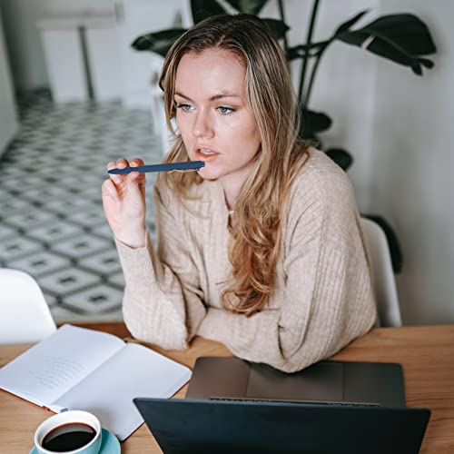 WY WENYUAN Writing Pens, Fine Point Smooth, Personalized Ballpoint Pens Bulk, Flair Teacher Pens, Black Ink 1.0 mm Journaling Pen, Aesthetic Gift WY WENYUAN