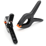 Tueascallk 9" Heavy Duty Nylon Spring Clamps, Woodworking Clamp, for Home Improvement and Photography Projects, The Maximum Opening of the Jaw is Tueascallk