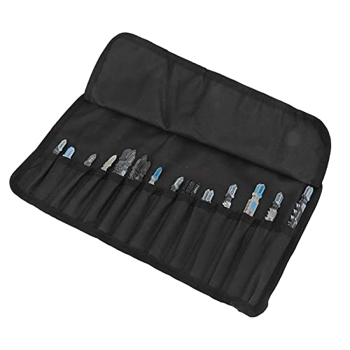 48Pcs Jigsaw Blade Set Assorted T Shank Jig Saw Blades High Speed Steel Reciprocating Sabre Saw Cutting Tool for Wood Plastic Metal with Storage Bag Garosa