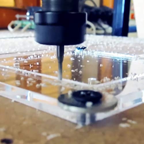 HQMaster CNC Router Bits 1/8" Shank CNC Bit End Mill Flat Nose Carbide Endmill Two Flute Spiral Upcut Milling Cutter Tool Set for Wood PVC MDF HQMaster