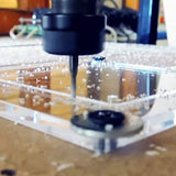 HQMaster CNC Router Bits 1/8" Shank CNC Bit End Mill Flat Nose Carbide Endmill Two Flute Spiral Upcut Milling Cutter Tool Set for Wood PVC MDF HQMaster