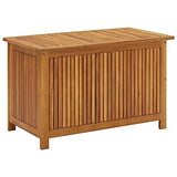 Patio Storage Box 35.4"x19.7"x22.8" Solid Acacia Wood vidaXL