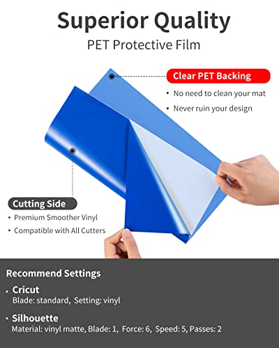 Black Permanent Vinyl - 15 Sheets Glossy Black Adhesive Vinyl 12"x11.8", Black Vinyl Permanent Adhesive Vinyl Sheets for Home Decor Car Decal, Glossy Sooez