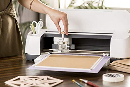 Cricut Knife Blade and Drive Housing, Hard and Durable Cutting Blade, Cuts Wood, Leather, Chipboard & More, Create Puzzles, Models, Leather Goods,