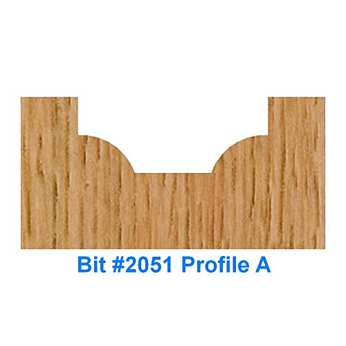 Whiteside CNC Signmaking Router Bit Set, 6 Pieces Whiteside