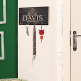 People People Personalized Wood Key Hanger for Wall | New Home Décor Gift for Wedding Housewarming | Customized Gifts for Couple Mr Mrs Key Ring People People