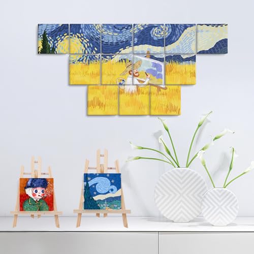 ESRICH Mini Canvases for Painting, Mini Canvas Bulk 100 Pack 2.4x2