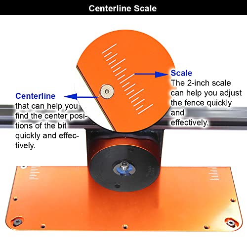 O'SKOOL Motorized Router Lift Systems for 3-1/2" Diameter Motors, 9-1/4'' x 11-3/4'' Plate 5-Piece Insert Ring Kit - WoodArtSupply