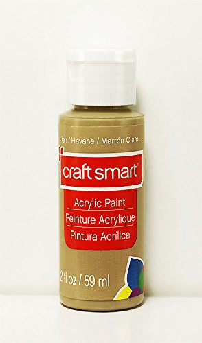 Craft Smart Acrylic Paint 2 Fl.oz. 1 Bottle Tan Craftsmart