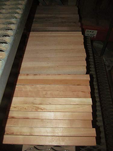 Parahita Store - Multipak 21 Pcs 1 X 1 X 12" Long Pen Lathe Blanks Walnut, Maple, Cherry - Premium Quality Wood - Wood Working - Unfinished Wood Parahita Store
