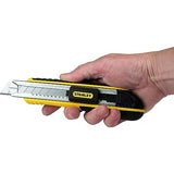 Stanley 10-481 FatMax Snap-Off Knife, 18mm,Silver/Yellow/Black Stanley