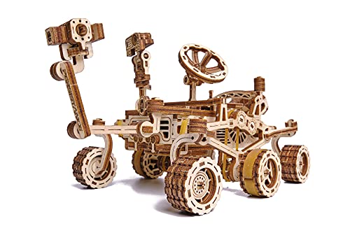 Wood Trick Mars Rover 3D Wooden Puzzle - Build & Explore a Functional Model for All Ages - WoodArtSupply