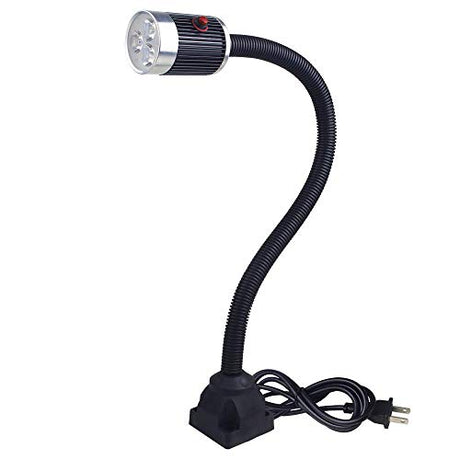 XINYIQI Led Work Light,IP65 Water Proof Flexible Gooseneck Lamp, Led Light gooseneck 900 Lumen for Lathe Milling, Drill Press, Industrial Lighting XINYIQI