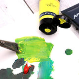 Artecho Professional Acrylic Paint, Sage Green (120ml / 4.05oz) Tubes, Art Craft Paints for Canvas, Rock, Stone, Wood, Fabric, Art Supplies for Artecho