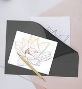 MyArtscape Graphite Transfer Paper - 9" x 13" - 25 Sheets - Waxed Carbon Paper for Tracing (Black) MyArtscape