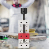 Fafeicy 50mm Mini Aluminum Flat Clamp Table Bench Vise Drill Press Vice Fixing Tool, Bench Vice Fafeicy