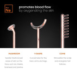 NuDerma Professional Skin Therapy Wand - Portable Skin Therapy Machine with 6 Neon & Argon Wands – Boost Your Skin – Clear Firm & Tighten Pure Daily Care