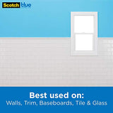 ScotchBlue Sharp Lines Multi-Surface Painter's Tape, 0.94 Inches x 60 Yards, Blue, Paint Tape Protects Surfaces and Removes Easily, Edge-Lock ScotchBlue