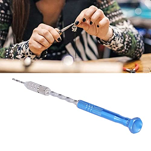 Jewelry Drill Bit Resistant Hand Drill with Drill for Woodworking Modeling Tool Making - WoodArtSupply