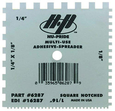 Qlt By Marshalltown 6287 Plastic Notched Spreader
