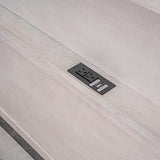 3-Piece Antique White Bedroom Set with Full Size Platform Bed, Nightstand, and Dresser TURRIDU