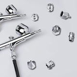 HUBEST Multi-Size Airbrush Adapter Set Air Brush Fitting Connector Kit Airbrush Accessories for Air Compressor, Badger Paasche Aztec Airbrush HUBEST