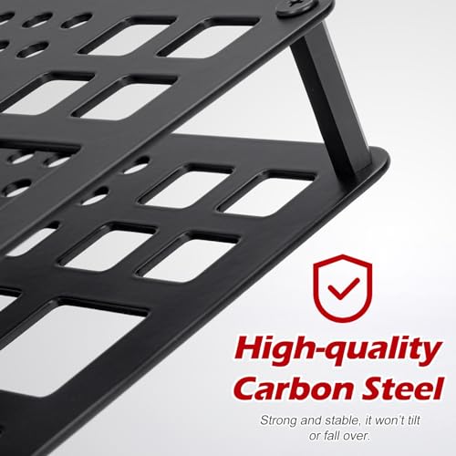 Vilaxing Screwdriver Organizer Holder Screwdriver Storage Rack for Desktop, Angle and Height Adjustable, Carbon Steel Tool Holder Shelf for rc Repair Vilaxing