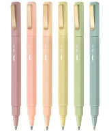 Mr. Pen- Aesthetic Pens, 6 Pack, Black Ink, Fast Dry, No Smear Bible Pens No Bleed Through, Fine Point Pen, Ballpoint Pens Ballpoint, Fine Tip Pens Mr. Pen