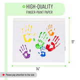 Mr. Pen- Finger Paint Paper, 11 x 14 inches, 22 Sheets, Paint Paper for Kids, Art Paper for Kids, Kids Paint Paper, Paper for Painting Kids, Finger Mr. Pen