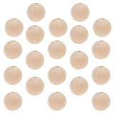 Tofficu 50 Pcs 16MM Wood Beads, Wooden Beads for Crafts Unfinished Wood Beads Bulk Wooden Beads for DIY Craft Painting Carving Tofficu