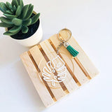 JINMURY 120 Pcs 2 Inch Acrylic Keychain Blanks | Clear Acrylic Circle Discs with Hole, Come with Silver 30 Tassles and 30 Keychain Rings, Perfect for JINMURY