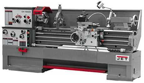 JET GH-1660ZX TAK Lathe with Taper Attachment Installed Jet